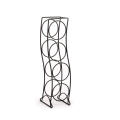 Modern countertop racks Customized design 4 bottles metal wine rack shelf